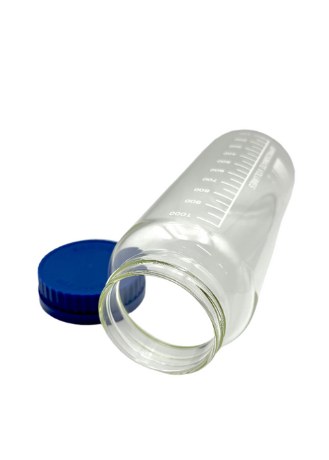 1L 3.3 Clear Borosilicate Glass Jar (Box of 30)