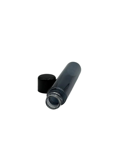 22 x 115mm Light Glossy-Black Glass Tube - CRP cap (Box of 400)