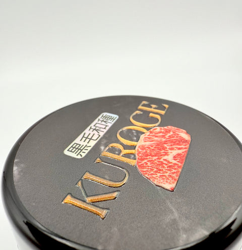 2oz Black Glass Glass Jar - Glossy/Black CRP Lid (Box of 200)